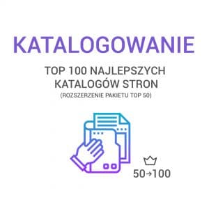 TOP 100 najlepszych katalogów stron - rozszerzenie pakietu TOP 50