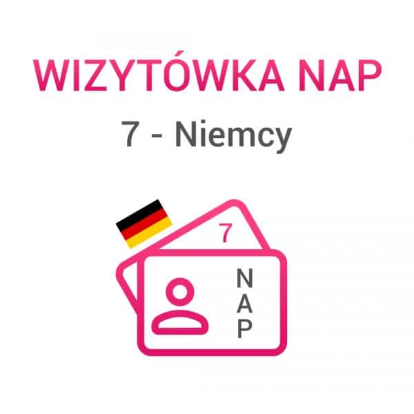 wizytówki NAP 7 Niemcy