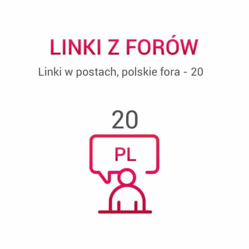 Linki w postach, polskie fora - 20