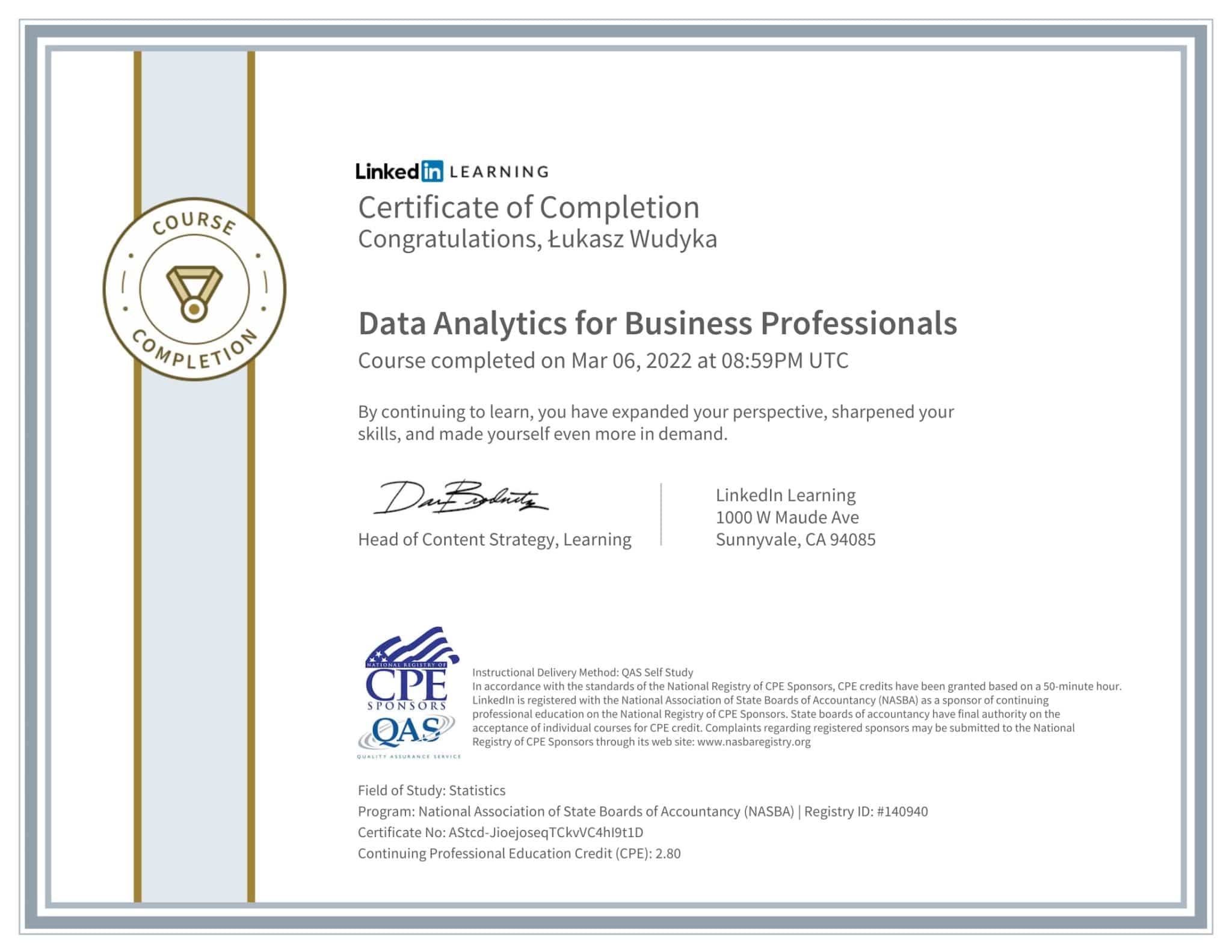 CertificateOfCompletion_Data Analytics for Business Professionals (1)-1
