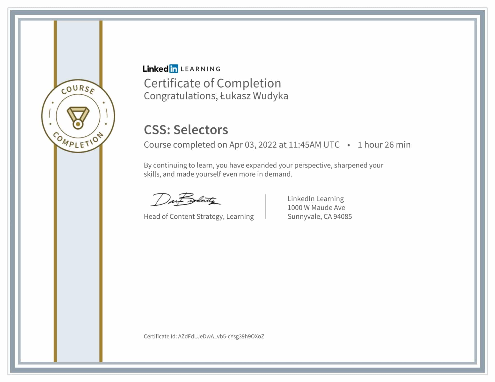 CertificateOfCompletion_CSS Selectors-1