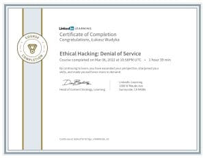 CertificateOfCompletion_Ethical Hacking Denial of Service-1