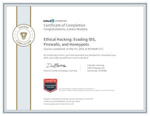 CertificateOfCompletion_Ethical Hacking Evading IDS Firewalls and Honeypots-1