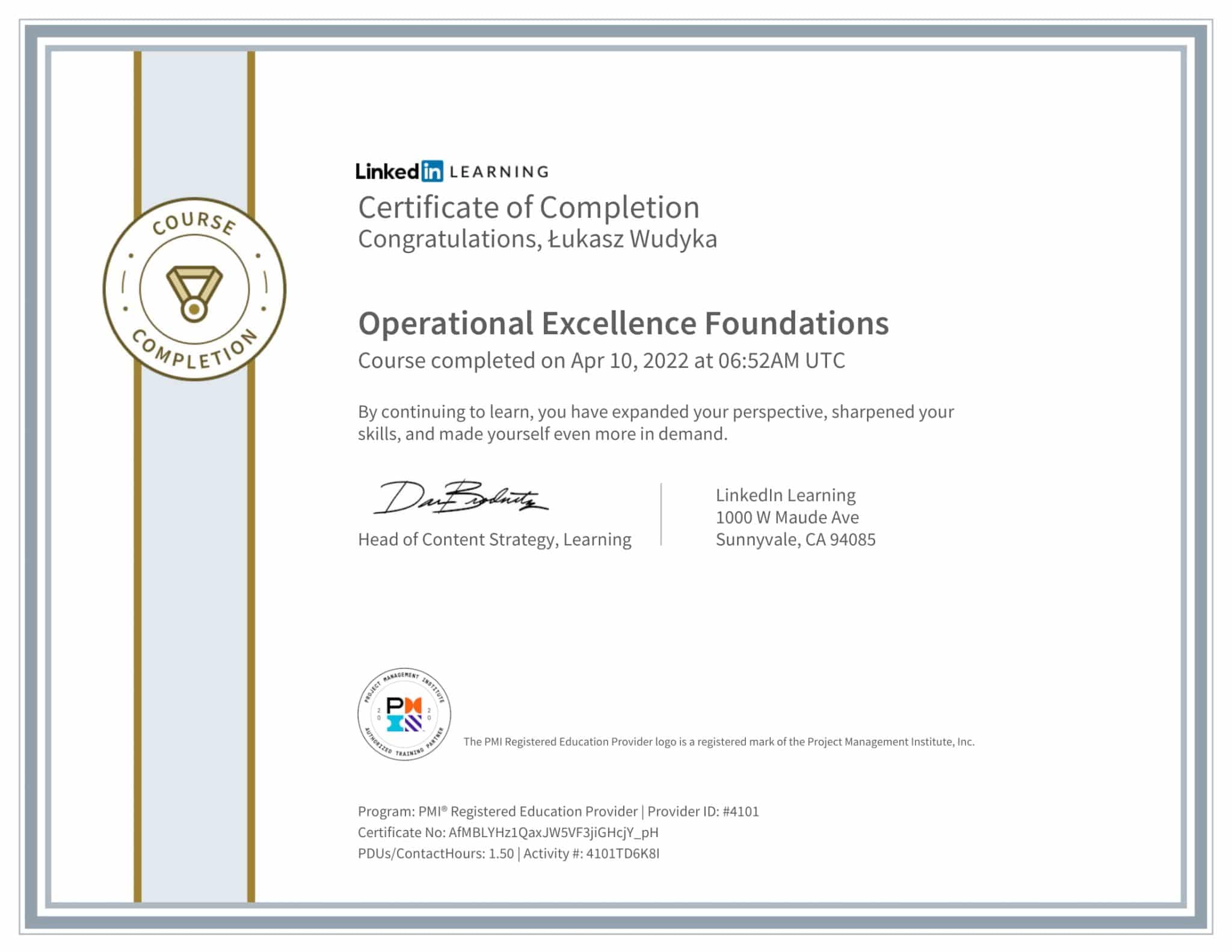 CertificateOfCompletion_Operational Excellence Foundations-1