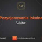 Pozycjonowanie lokalne Abidżan – Pozycjonowanie lokalne w Abidżanie