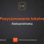 Pozycjonowanie lokalne Aleksandrówka – Pozycjonowanie lokalne w Aleksandrówce