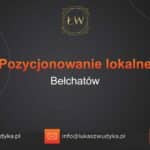 Pozycjonowanie lokalne Bełchatów – Pozycjonowanie lokalne w Bełchatowie