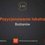 Pozycjonowanie lokalne Bodzanów – Pozycjonowanie lokalne w Bodzanowie