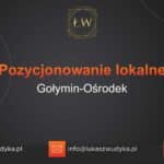 Pozycjonowanie lokalne Gołymin-Ośrodek – Pozycjonowanie lokalne w Gołyminie-Ośrodku