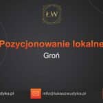 Pozycjonowanie lokalne Groń – Pozycjonowanie lokalne w Groniu