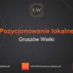 Pozycjonowanie lokalne Gruszów Wielki – Pozycjonowanie lokalne w Gruszowie Wielkim