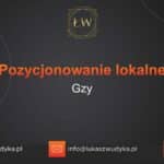 Pozycjonowanie lokalne Gzy – Pozycjonowanie lokalne w Gzach