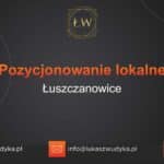 Pozycjonowanie lokalne Łuszczanowice – Pozycjonowanie lokalne w Łuszczanowicach