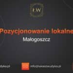 Pozycjonowanie lokalne Małogoszcz – Pozycjonowanie lokalne w Małogoszczu