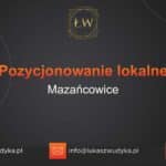 Pozycjonowanie lokalne Mazańcowice – Pozycjonowanie lokalne w Mazańcowicach