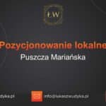 Pozycjonowanie lokalne Puszcza Mariańska – Pozycjonowanie lokalne w Puszczy Mariańskiej