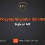 Pozycjonowanie lokalne Rąbień AB – Pozycjonowanie lokalne w Rąbieniu AB