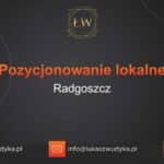 Pozycjonowanie lokalne Radgoszcz – Pozycjonowanie lokalne w Radgoszczy