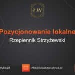 Pozycjonowanie lokalne Rzepiennik Strzyżewski – Pozycjonowanie lokalne w Rzepienniku Strzyżewskim