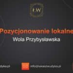 Pozycjonowanie lokalne Wola Przybysławska – Pozycjonowanie lokalne w Woli Przybysławskiej