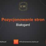 Pozycjonowanie stron Białogard – Pozycjonowanie w Białogardzie