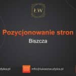 Pozycjonowanie stron Biszcza – Pozycjonowanie w Biszczy