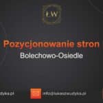 Pozycjonowanie stron Bolechowo-Osiedle – Pozycjonowanie w Bolechowie-Osiedlu