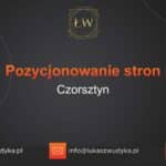 Pozycjonowanie stron Czorsztyn – Pozycjonowanie w Czorsztynie