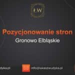 Pozycjonowanie stron Gronowo Elbląskie – Pozycjonowanie w Gronowie Elbląskim