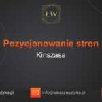 Pozycjonowanie stron Kinszasa – Pozycjonowanie w Kinszasie