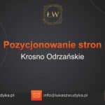 Pozycjonowanie stron Krosno Odrzańskie – Pozycjonowanie w Krośnie Odrzańskim