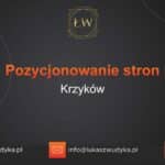 Pozycjonowanie stron Krzyków – Pozycjonowanie w Krzykowie