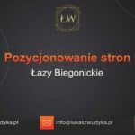 Pozycjonowanie stron Łazy Biegonickie – Pozycjonowanie w Łazach Biegonickich