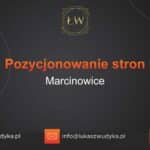 Pozycjonowanie stron Marcinowice – Pozycjonowanie w Marcinowicach