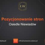 Pozycjonowanie stron Osiedle Niewiadów – Pozycjonowanie w Osiedlu Niewiadów