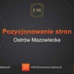 Pozycjonowanie stron Ostrów Mazowiecka – Pozycjonowanie w Ostrowie Mazowieckim