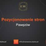 Pozycjonowanie stron Pawęzów – Pozycjonowanie w Pawęzowie