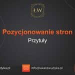 Pozycjonowanie stron Przytuły – Pozycjonowanie w Przytułach