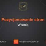 Pozycjonowanie stron Witonia – Pozycjonowanie w Witoni