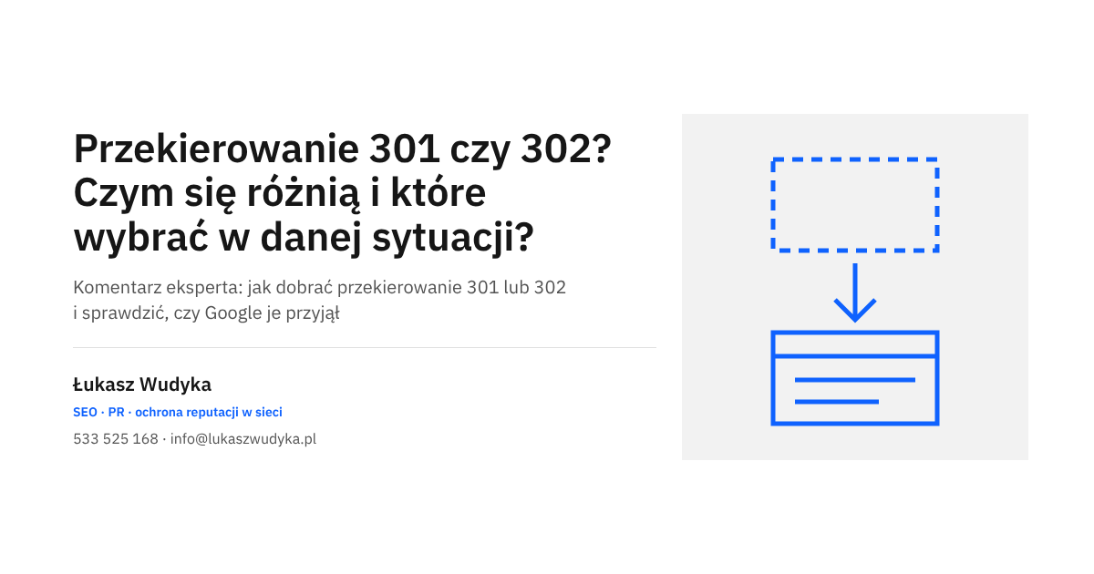 Przekierowanie 301 czy 302: różnice między przekierowaniem stałym a tymczasowym i wybór właściwego kodu